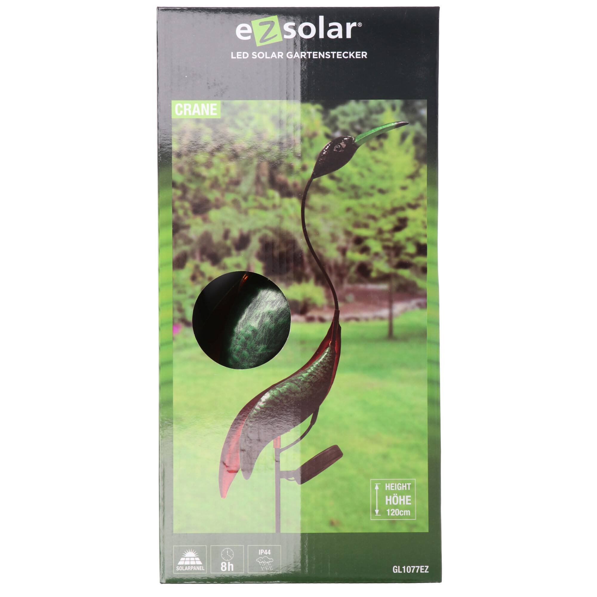 LED Gartenleuchte Kranich