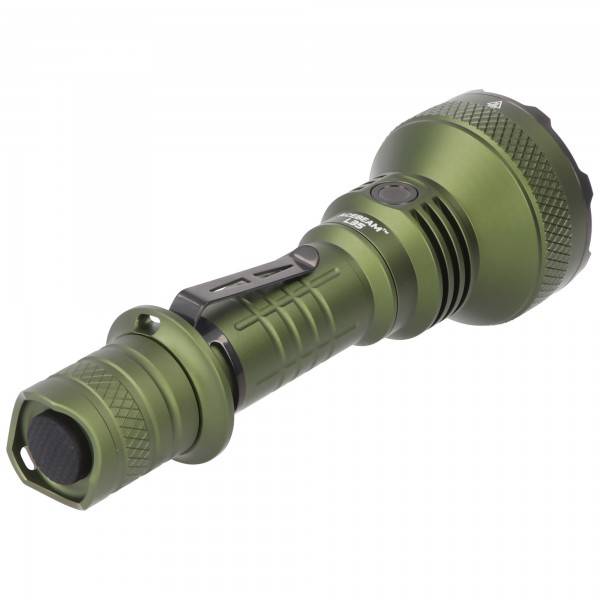 AceBeam L35 LED-Taschenlampe mit max. 5.000 Lumen und bis zu 480 Meter, grün, mit Akku