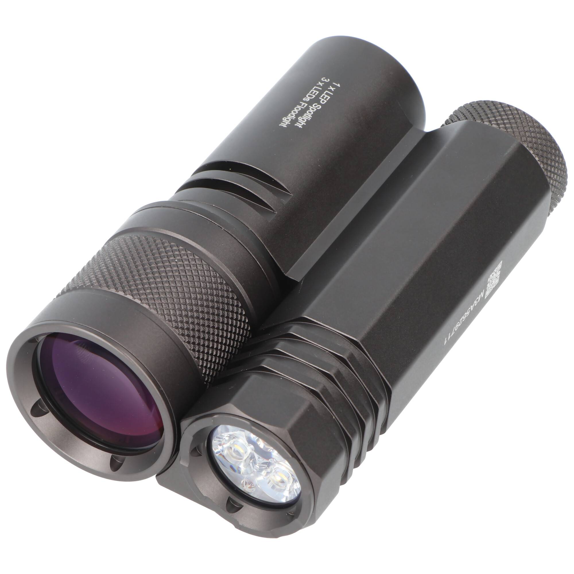 AceBeam Terminator M1 Dual LEP-Laser und LED-Taschenlampe, 2.300 Lumen, zoombarer Scheinwerferstrahl, 5.000K, Limited Ed