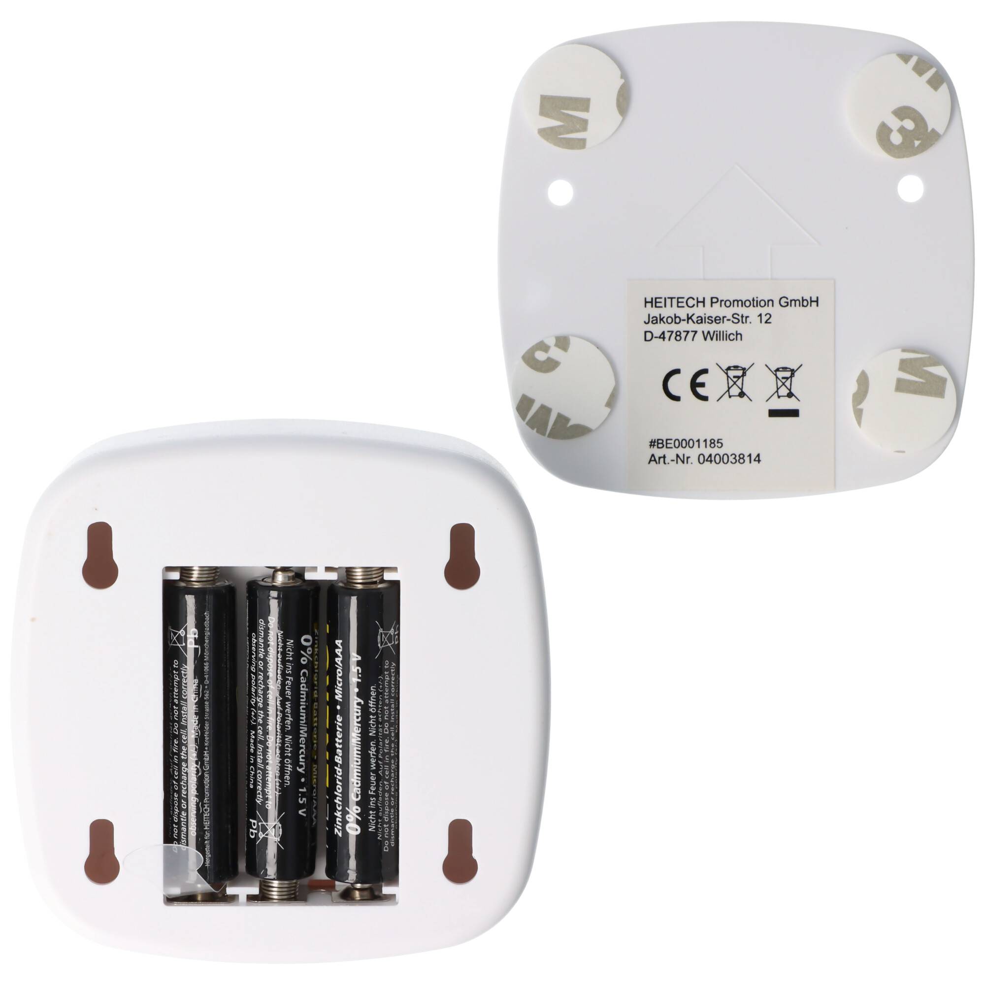 LED-Sensorlicht mit Dämmerungs- und Bewegungssensor, Reichweite bis zu 3 Meter, Sensorerfassung bis zu 120°, ideal für G