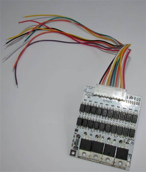 BMS - 52 x 62 x 10mm - 36 Volt 10S / 40A