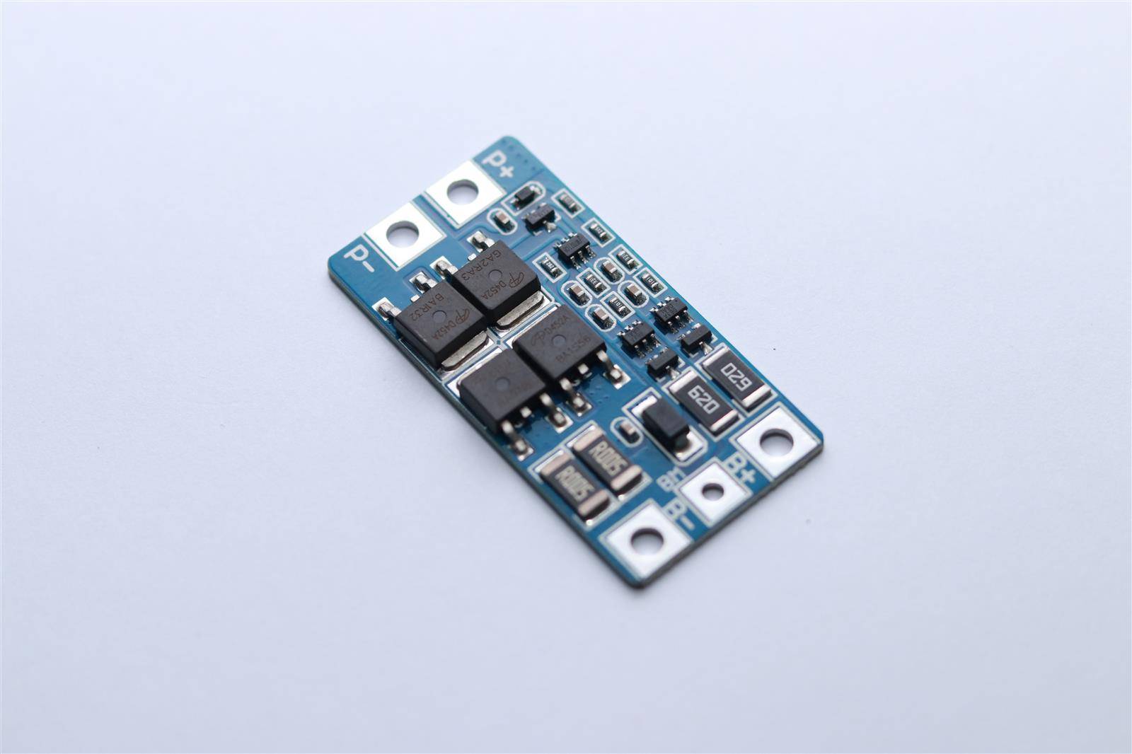 BMS - HX-2S-JH20 - 46 x 23 x 4mm - 7,4 Volt 2S / 10A