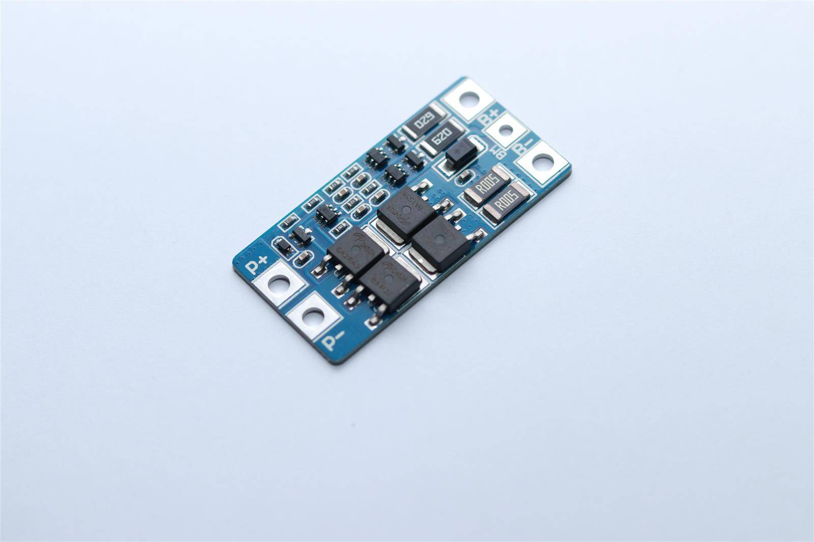 BMS - HX-2S-JH20 - 46 x 23 x 4mm - 7,4 Volt 2S / 10A