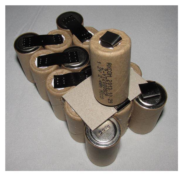 Akkupack für Dual Drill Max 15-02-170 / POWERPLUS POW306552 - 18 Volt Ni-MH zum Selbsteinbau