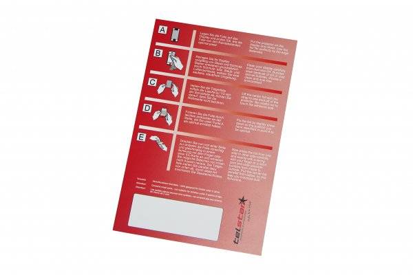 Displayschutzfolie - Telstar - CrystalClear - HTC One