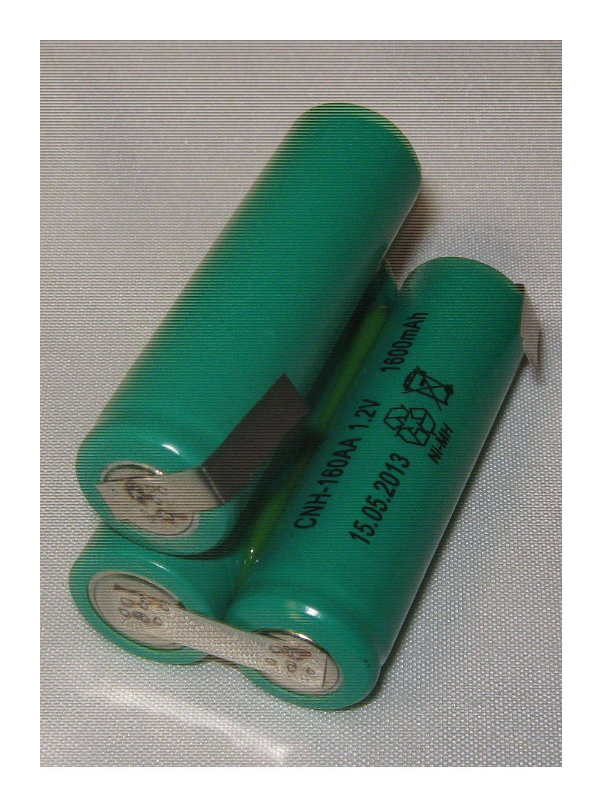 Akkupack für FORFEX BaBylissPRO - GP160AAH3T1H / ChromStyle MOSER 1871 B - 3,6 Volt Ni-MH zum Selbsteinbau