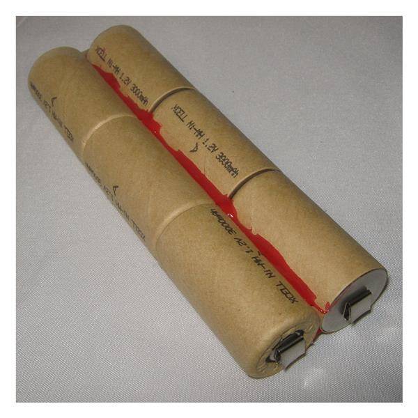 Akkupack für Taschenlampe Frankonia 73.55 - 7,2 Volt zum Selbsteinbau