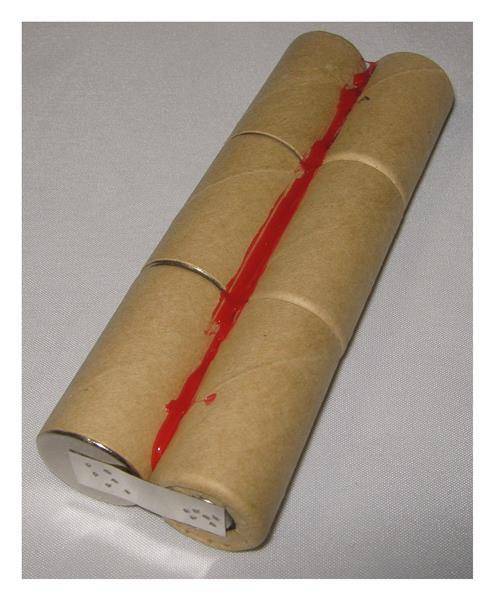 Akkupack für Taschenlampe Frankonia 73.55 - 7,2 Volt zum Selbsteinbau