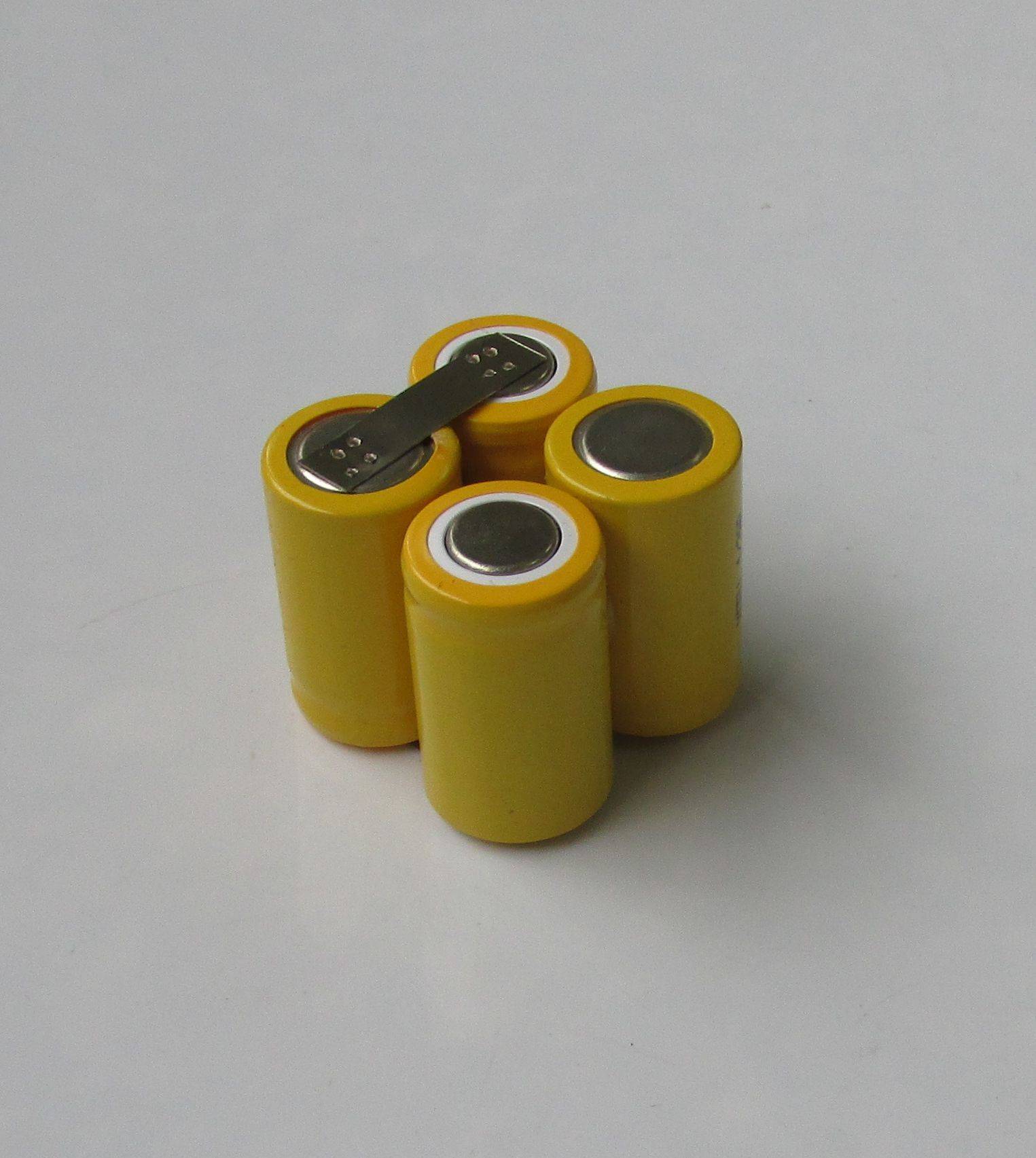 Akkupack für Dosierpipette - 1/2AA - 4,8 Volt 550mAh Ni-MH zum Selbsteinbau