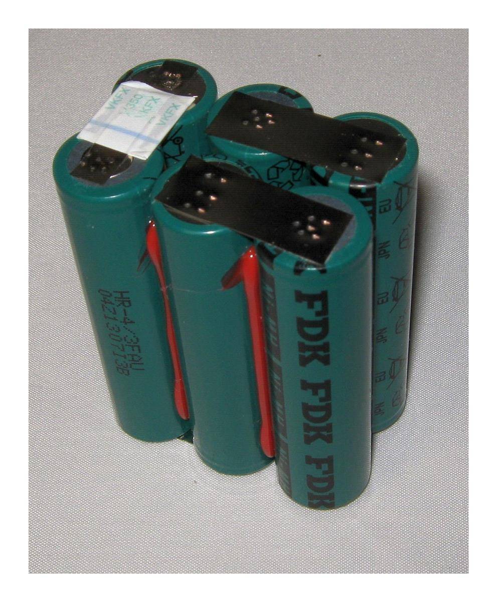 Akkupack - GP450LAH6YXZ - 7,2 Volt Ni-MH - zum Selbsteinbau