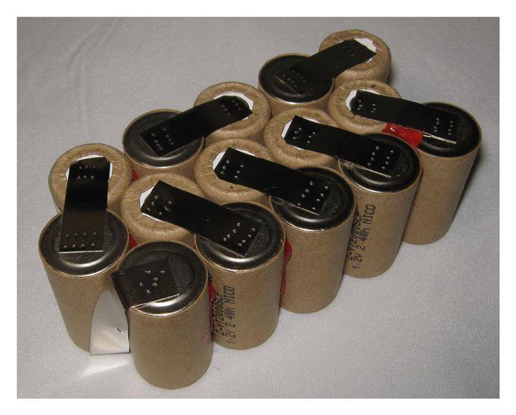 Akkupack für WAGNER W 180 NPP-3 / Toolson - 18 Volt zum Selbsteinbau 2000mAh / 36,00Wh - Ni-MH