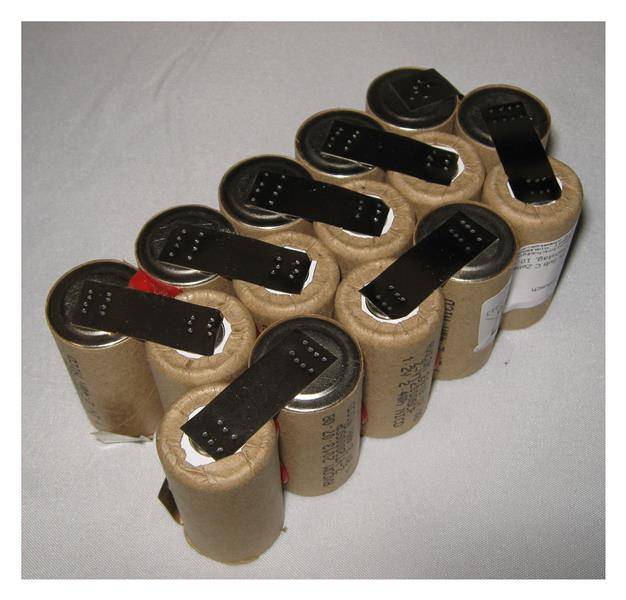 Akkupack für WAGNER W 180 NPP-3 / Toolson - 18 Volt zum Selbsteinbau 2000mAh / 36,00Wh - Ni-MH