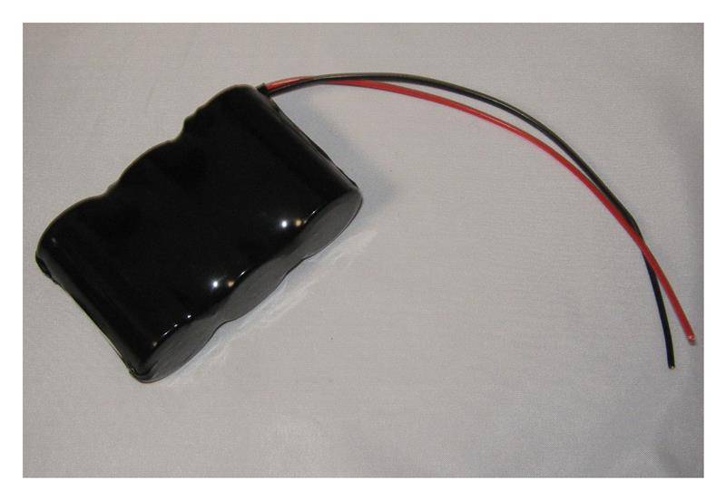 Akkupack für Notbeleuchtung - F3 - 3,6 Volt 4000mAh Ni-CD - Hochtemperatur