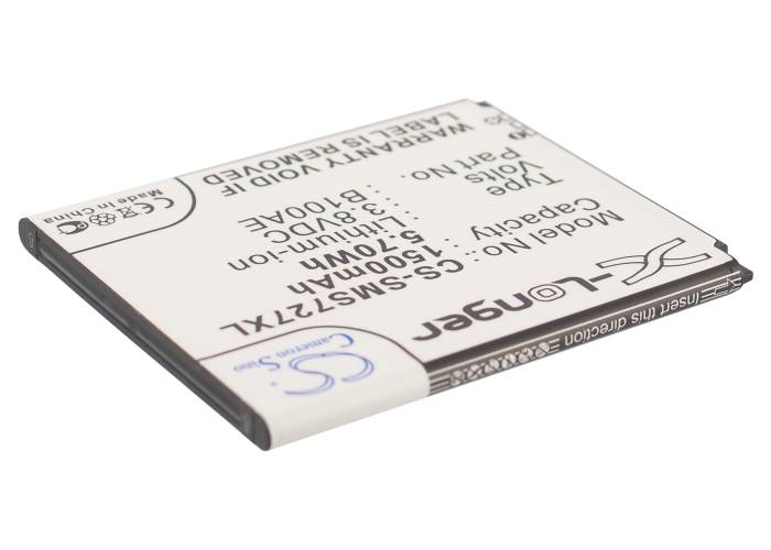 Ersatzakku - CS-SMS727XL - Samsung S7272 Galaxy Ace 3 - 3,7 Volt 1500mAh Li-Ion