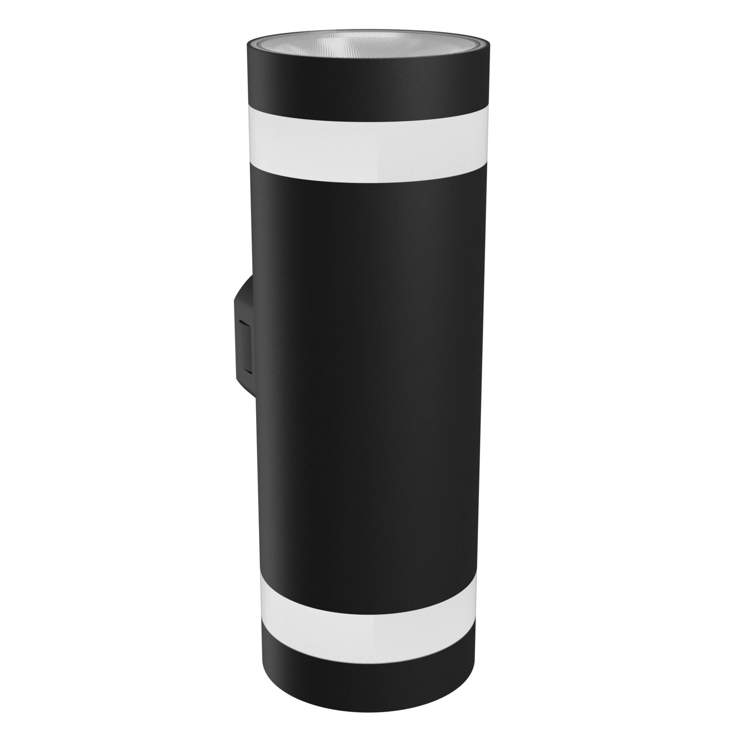 Spectrum LED Außenleuchte TORRE RING 18W 2000lm IP54 Wandleuchte rund schwarz CCT 3000-6000K