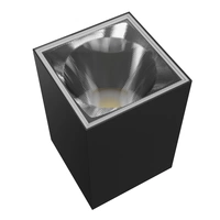 Spectrum LED Außenleuchte TORRE 9W 1000lm IP54 Wandleuchte eckig schwarz CCT 3000-6000K Spectrum LED Außenleuchte TORRE 9W 1000lm IP54 Wandleuchte eckig schwarz CCT 3000-6000K