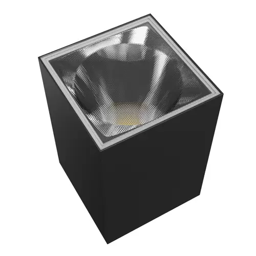 Spectrum LED Außenleuchte TORRE 9W 1000lm IP54 Wandleuchte eckig schwarz CCT 3000-6000K Spectrum LED Außenleuchte TORRE 9W 1000lm IP54 Wandleuchte eckig schwarz CCT 3000-6000K