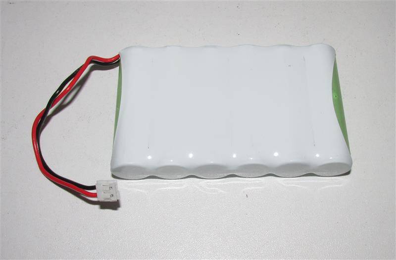 Ersatzakku - Compex - AA (Mignon) - 7,2 Volt Ni-MH Anschlussfertig 2000mAh / 14,40Wh - Ni-MH