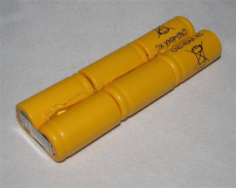 Akkupack für TELENOT Sender F 1011/S / F9 S - 7,2 Volt 750mAh / 5,40Wh - Ni-MH zum Selbsteinbau