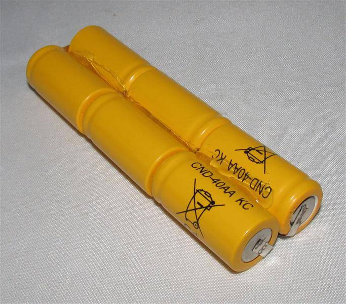Akkupack für TELENOT Sender F 1011/S / F9 S - 7,2 Volt 750mAh / 5,40Wh - Ni-MH zum Selbsteinbau