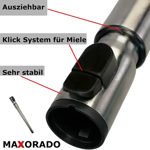 Saugdüse + Staubsaugerrohr Staubsaugerzubehör Ersatzteil Set für Miele Solaris Turbo Plus Sunflower Starlight Summertime Saugdüse + Staubsaugerrohr Staubsaugerzubehör Ersatzteil Set für Miele Solaris Turbo Plus Sunflower Starlight Summertime