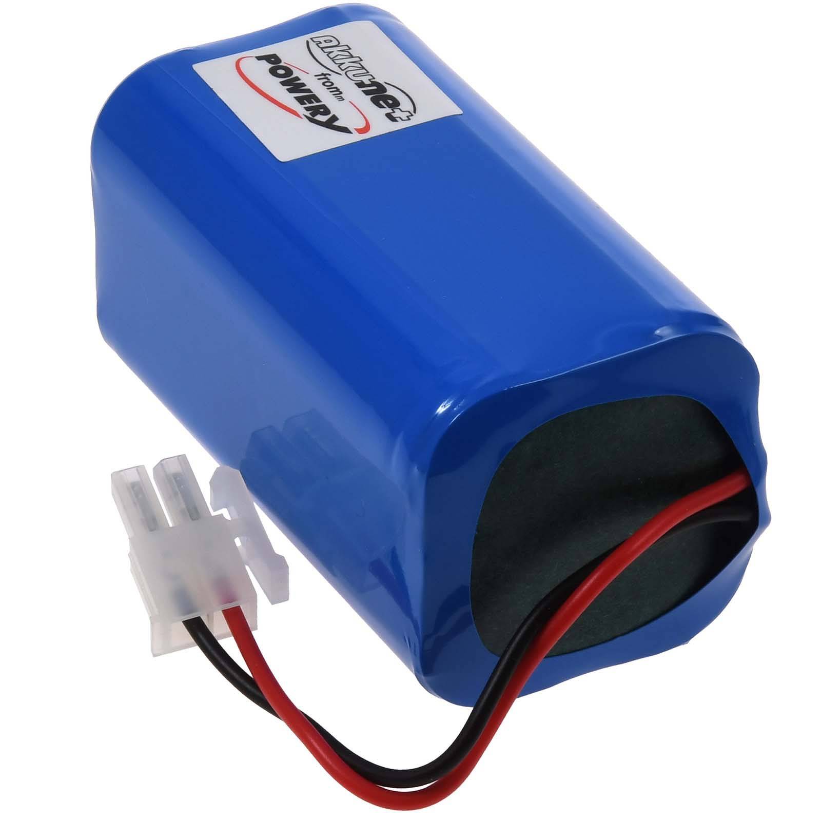 Powery Akku für Concept VR2020 VR2010 VR2000 Saugroboter, 14,4V, Li-Ion