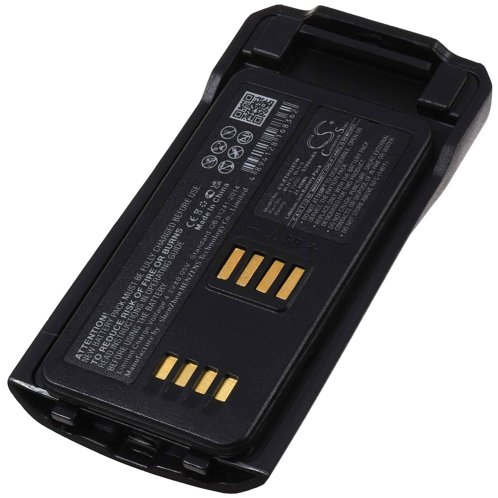Powery Powerakku kompatibel mit EADS Typ BLN-5i, 3,7V, Li-Ion