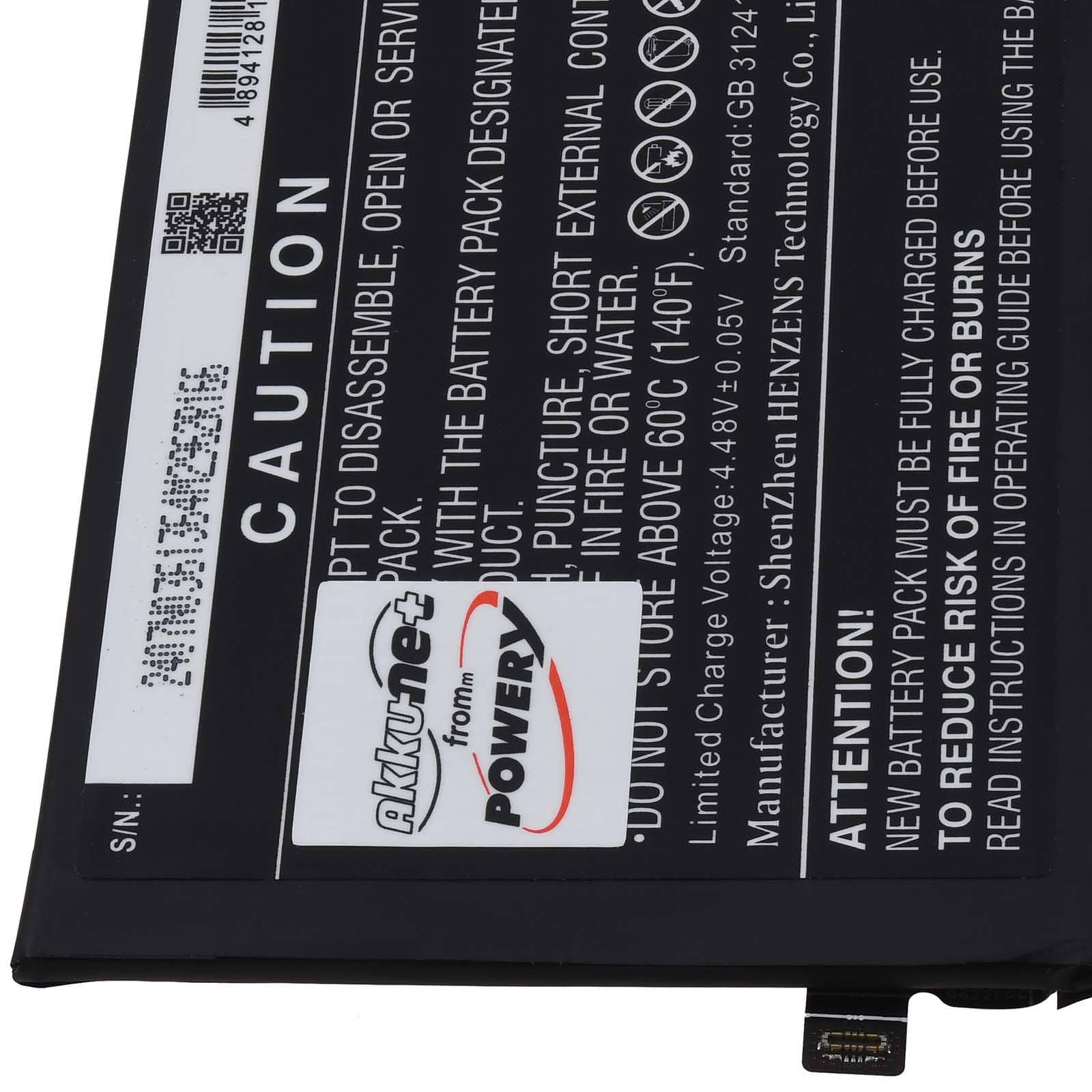 Powery Akku für Xiaomi Redmi Note 13 Handy, 3,89V, Li-Polymer