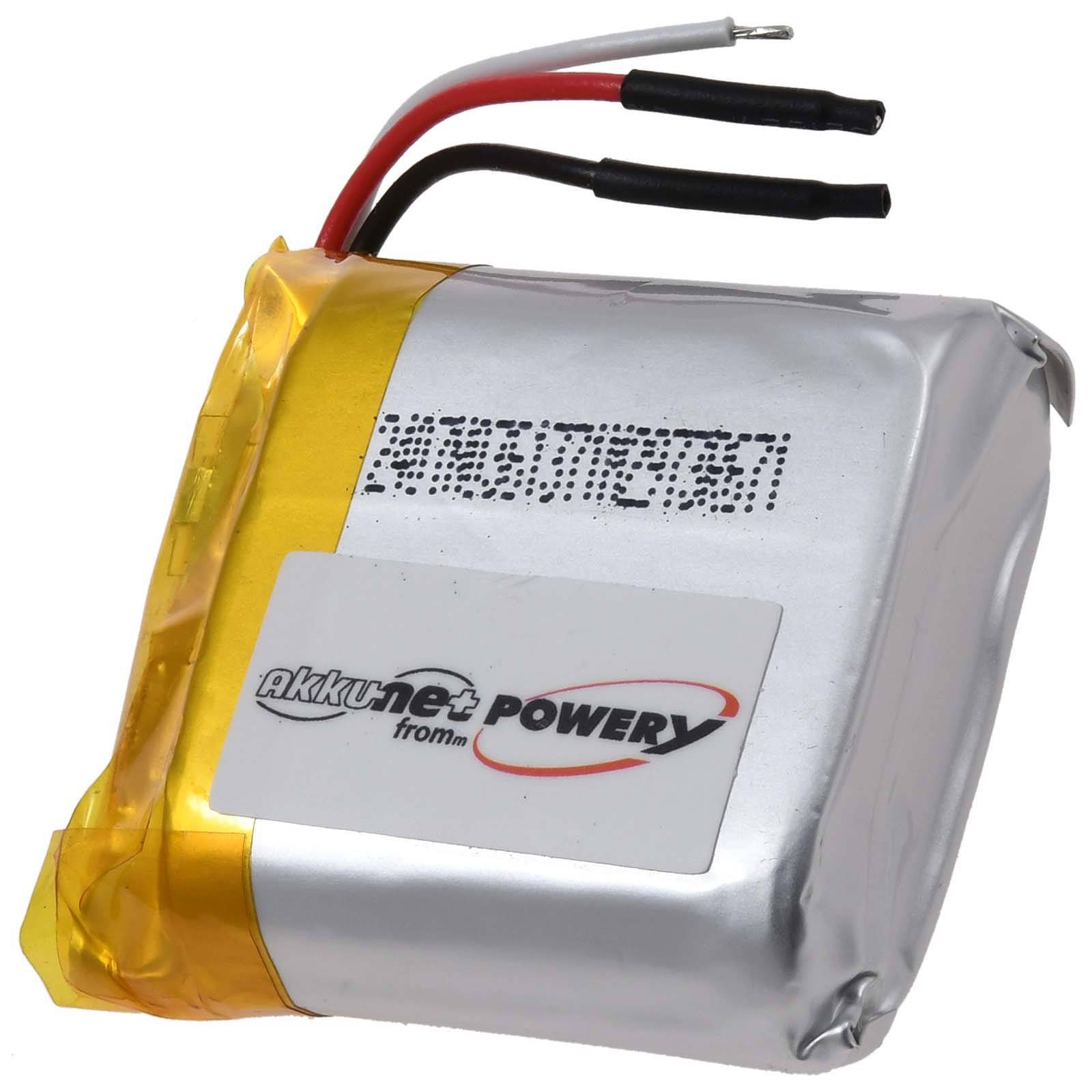 Powery Akku kompatibel mit Skullcandy Typ FT112931P, 3,8V, Li-Polymer