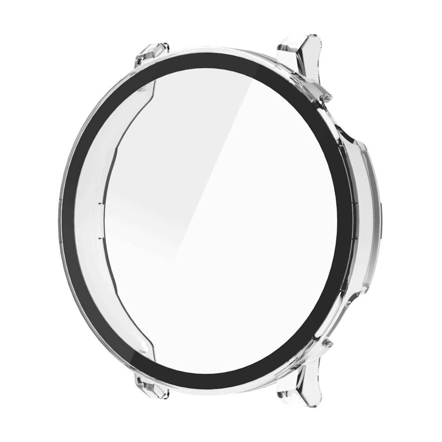 Für Huawei Watch GT 5 41mm Kunststoff PC Hülle + Schutz Hart Glas Transparent