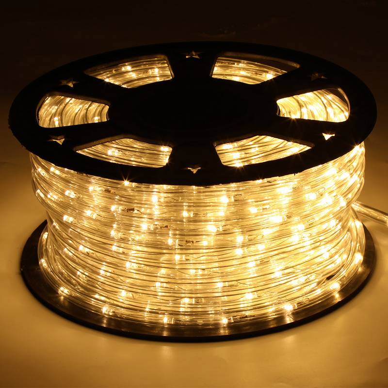 20m LED Lichtschlauch Außen Innen,480 LEDs Wasserfest LED Schlauch,Partylicht Dekobeleuchtung Weihnachten,WarmWeiß