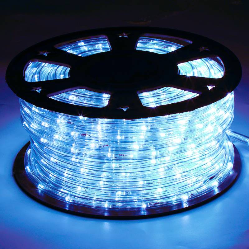 10m LED Lichtschlauch Außen Innen,240 LEDs Wasserfest LED Schlauch,Partylicht Dekobeleuchtung Weihnachten,Blau