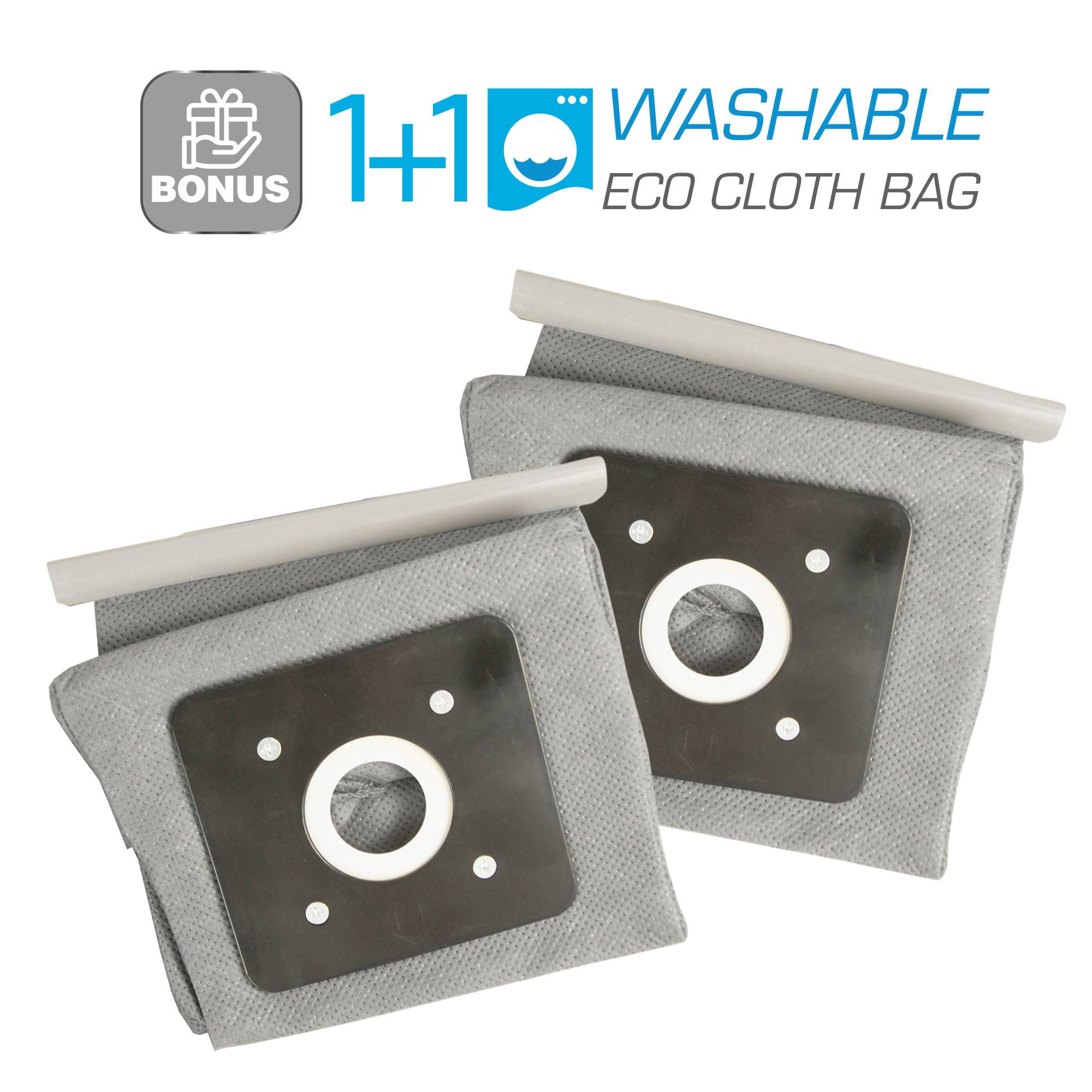 Ersatz Dauerbeutel Turbo Tronic CV09, 2L Fassungsvermögen, waschbar