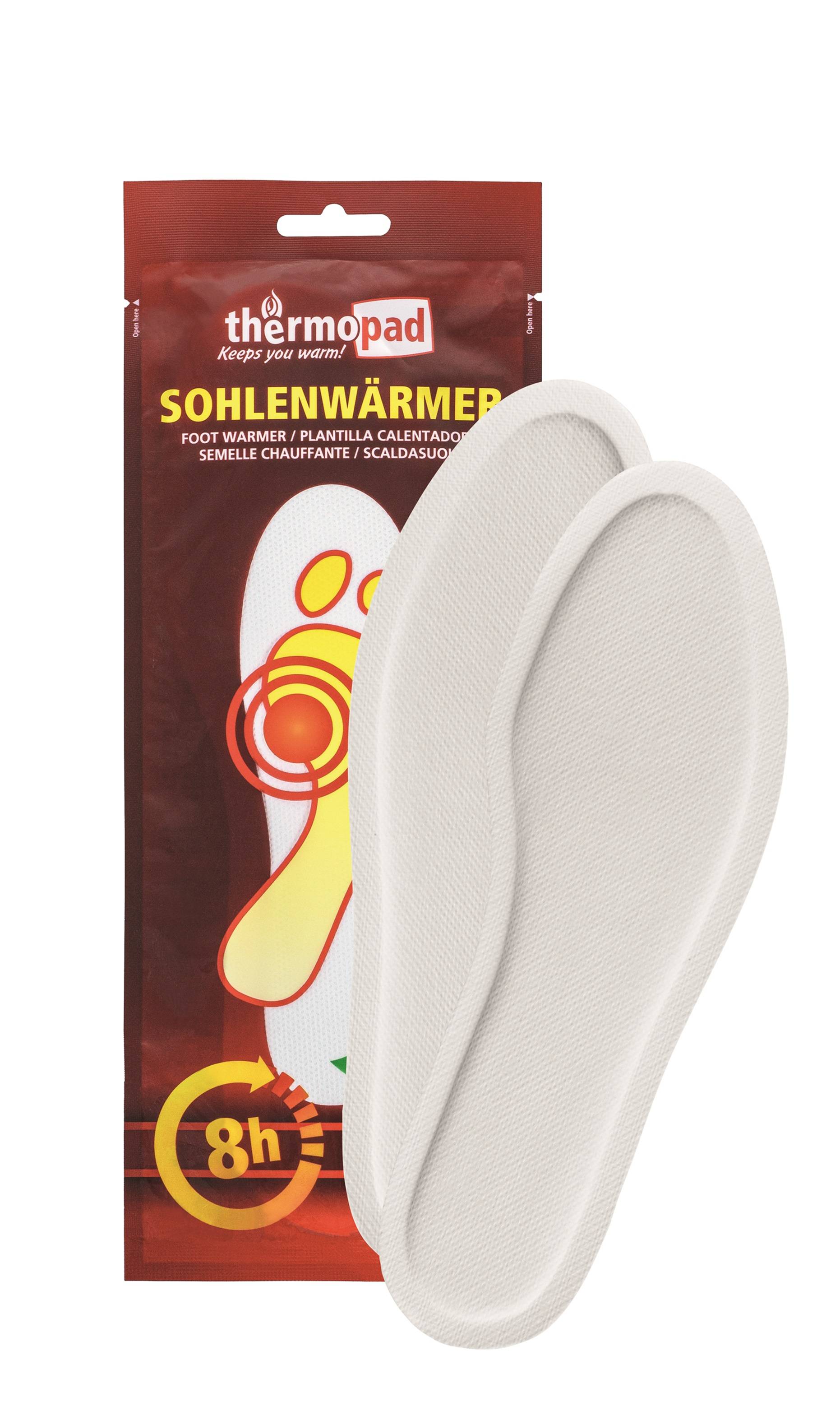 30x Sohlenwärmer Thermopad Größe S (36-37), Paar, Wärme für bis zu 8 Stunden