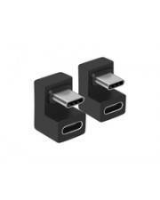 Equip Adapter USB-C->USB-C 180° 10Gbps PD 100W 2Stk / Konverter USB