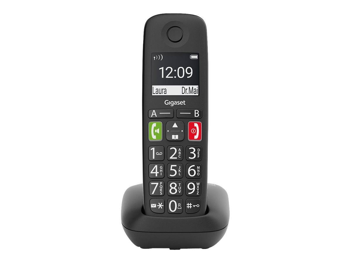 Gigaset E290 schwarz int. Multimedia-Technik Telefone