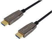 Equip HDMI HS Ethernet 2.1 48Gb AOC 8K/60Hz 30.00m schwarz Multimedia-Technik HDMI-Kabel