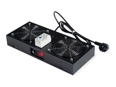 ROLINE Luftereinheit 2 Lufter 48,26cm Server, Storage & USV Server-, Speicher- und USV-Zubehör