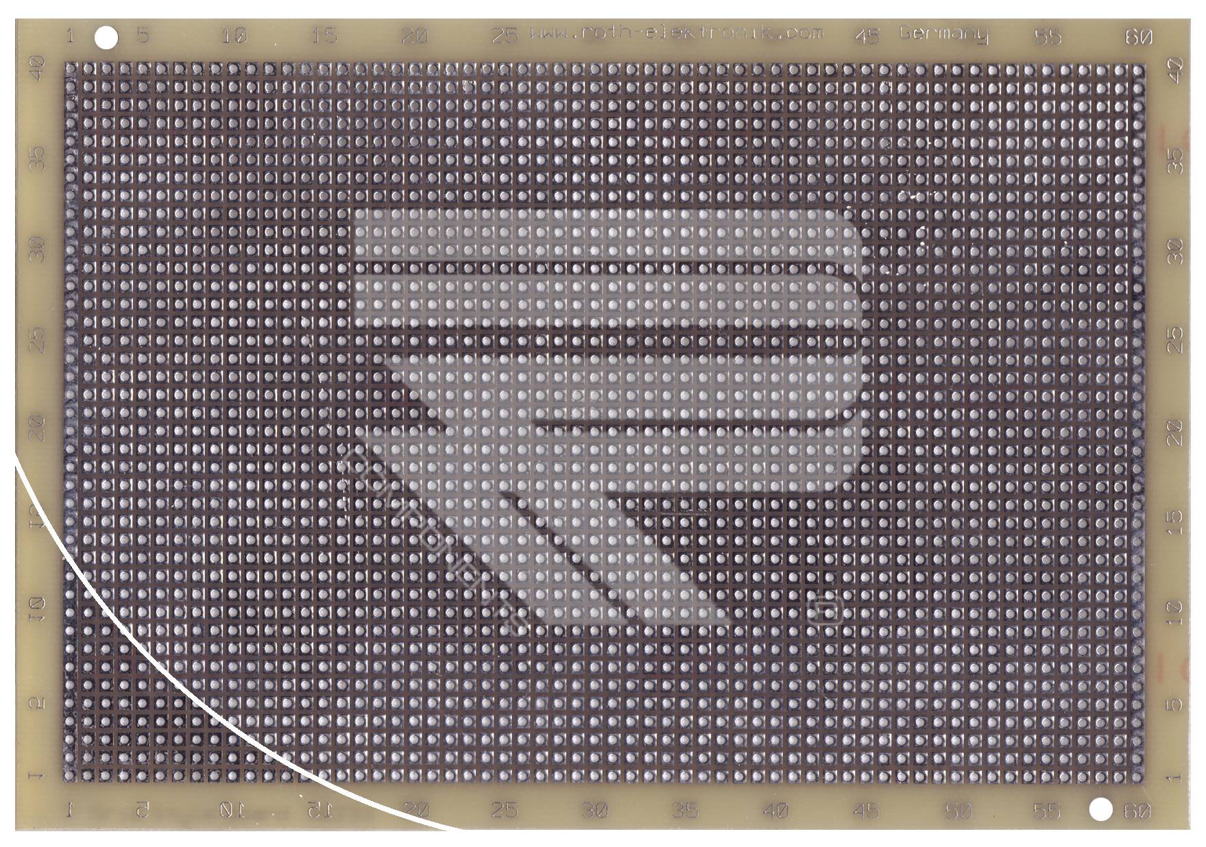 Roth Elektronik RE233-LF Laborkarte Epoxyd RM 2,54 mm durchkontaktiert