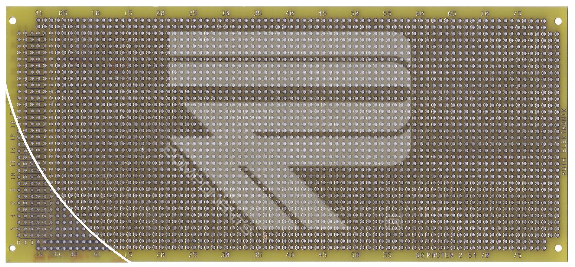 Roth Elektronik RE332-LF Laborkarte Multibus II Epoxyd durchkontaktiert