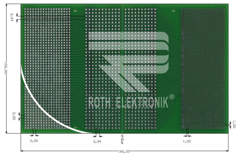 Roth Elektronik RE610-LF für Raster 1,00, 2,00 und 2,54 mm