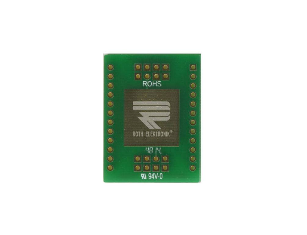 Roth Elektronik RE968-01 Adapter HSOP24 P=1,00 mm RM 2,54 mm