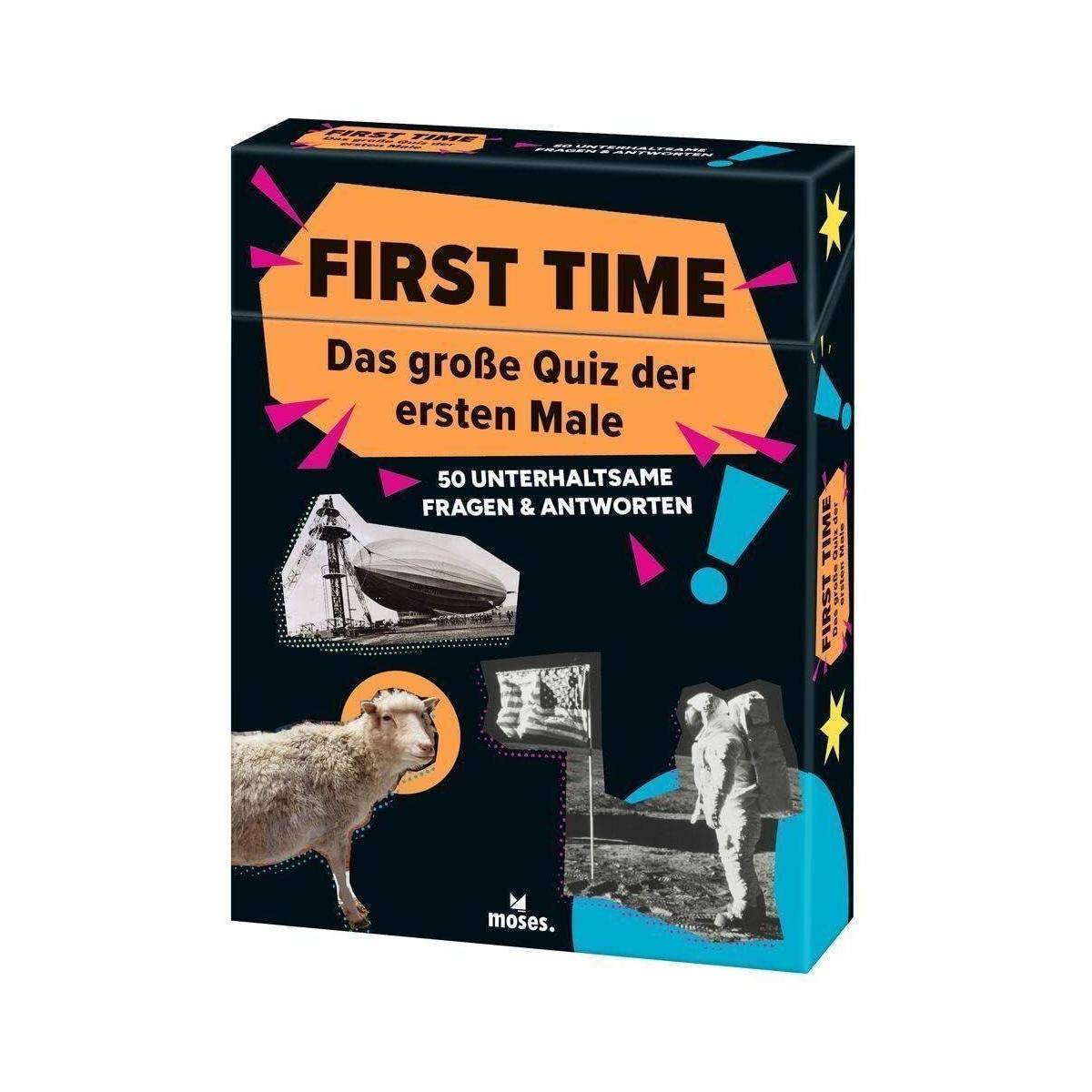MOS52907 - First Time Das große Quiz der ersten Male (DE)