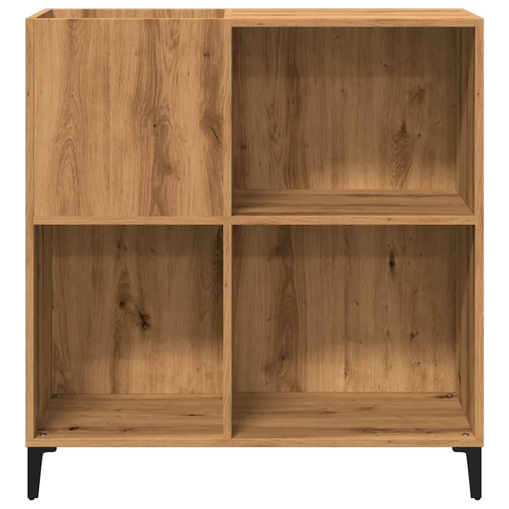 vidaXL Plattenschrank Artisan-Eiche 84,5x38x89 cm Holzwerkstoff