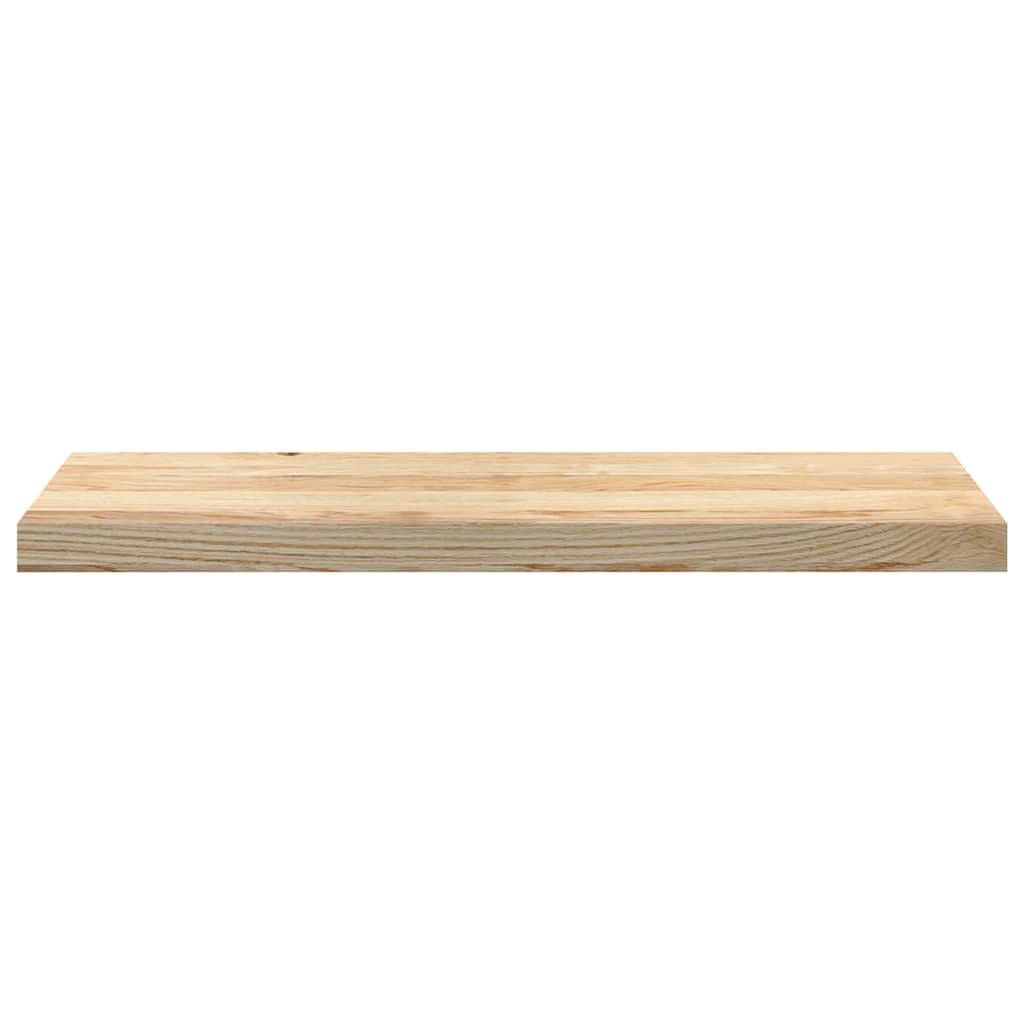 vidaXL Fensterbänke 2 Stk. Unbehandelt 80x25x2 cm Massivholz Eiche