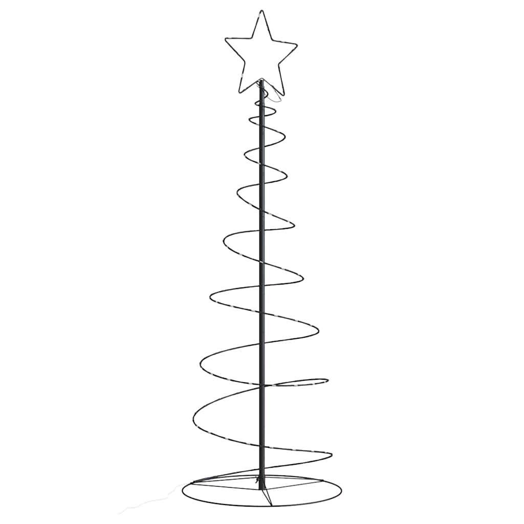 vidaXL LED Weihnachtsbaum 100 LEDs Warmweiß 150 cm