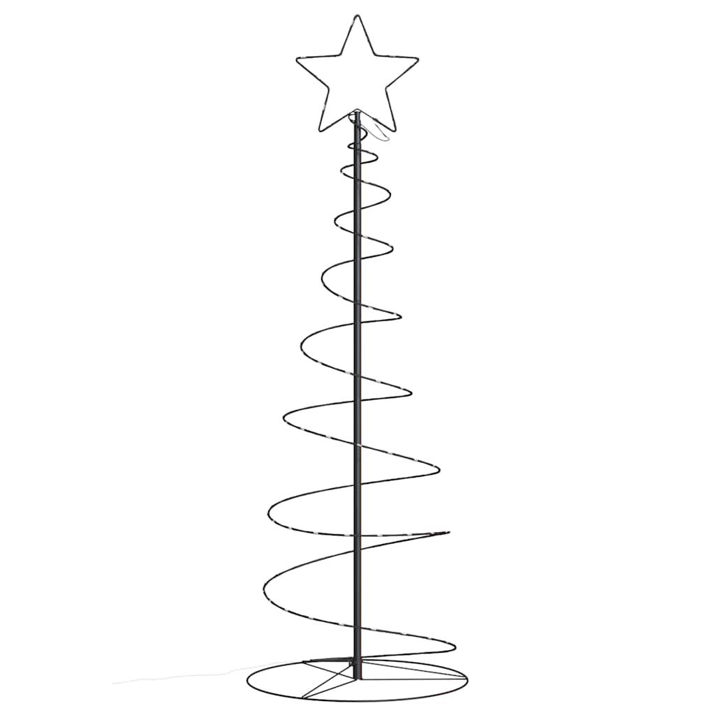 vidaXL LED Weihnachtsbaum 100 LEDs Warmweiß 150 cm