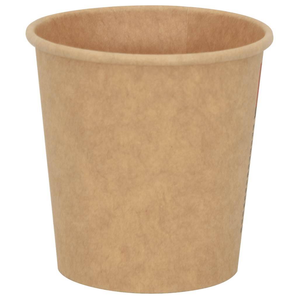vidaXL Pappbecher mit Deckeln 1000 Stk. 4oz 100ml