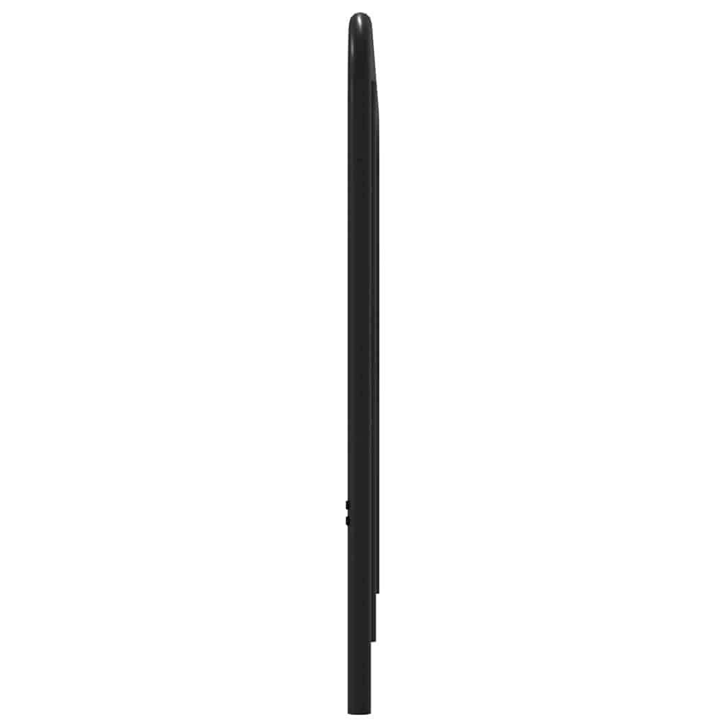 vidaXL Kopfteil Braun Eichen-Optik 180 cm Stahl und Holzwerkstoff
