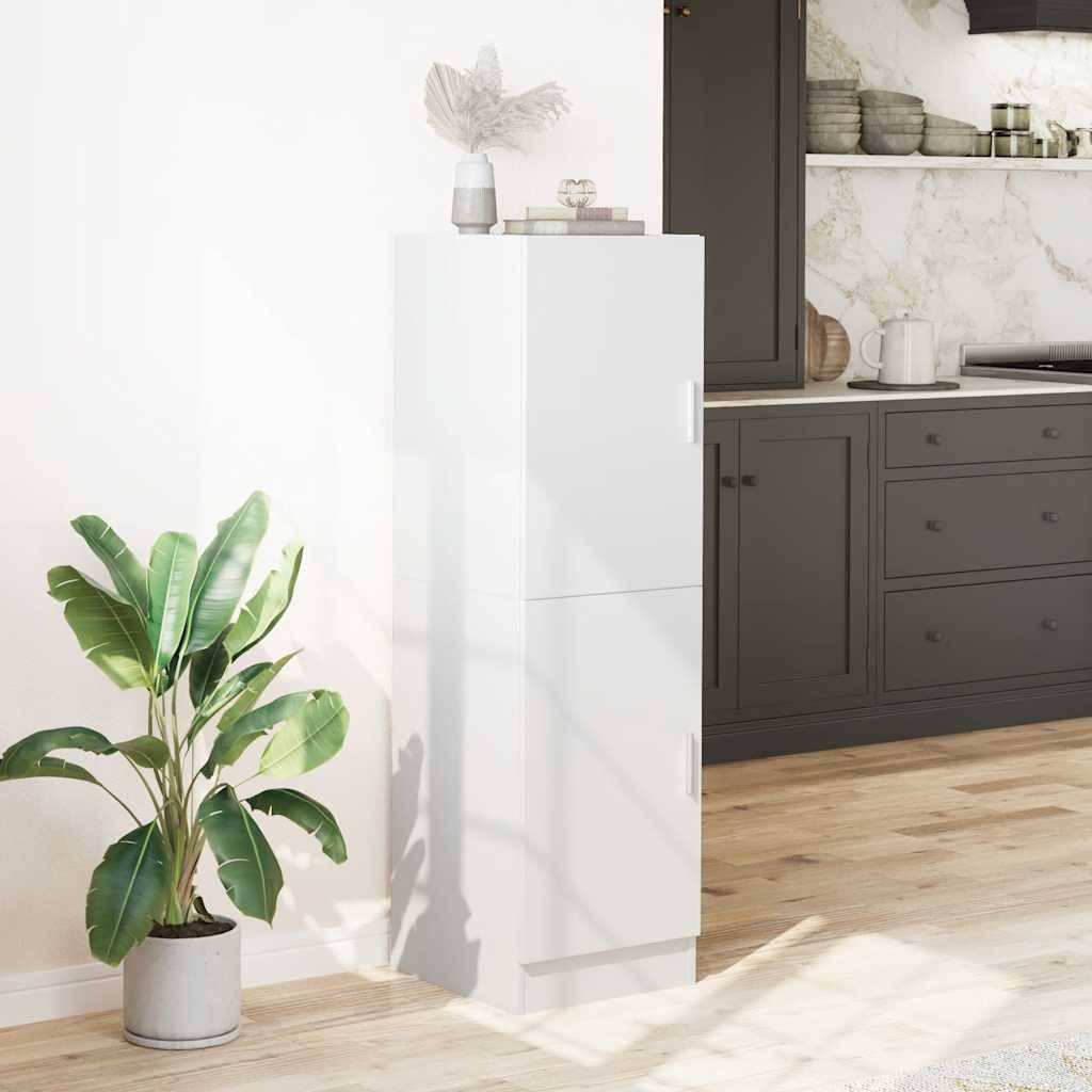 vidaXL Küchenschrank Weiß 38x41,5x131,5 cm Holzwerkstoff